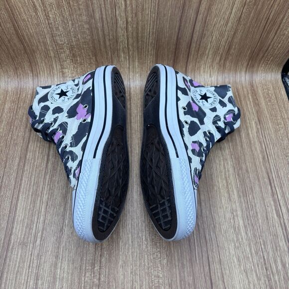 Converse Chuck Taylor All Star Lift High Sneaker Women's 9 Leopard Cheetah Print - Picture 4 of 9